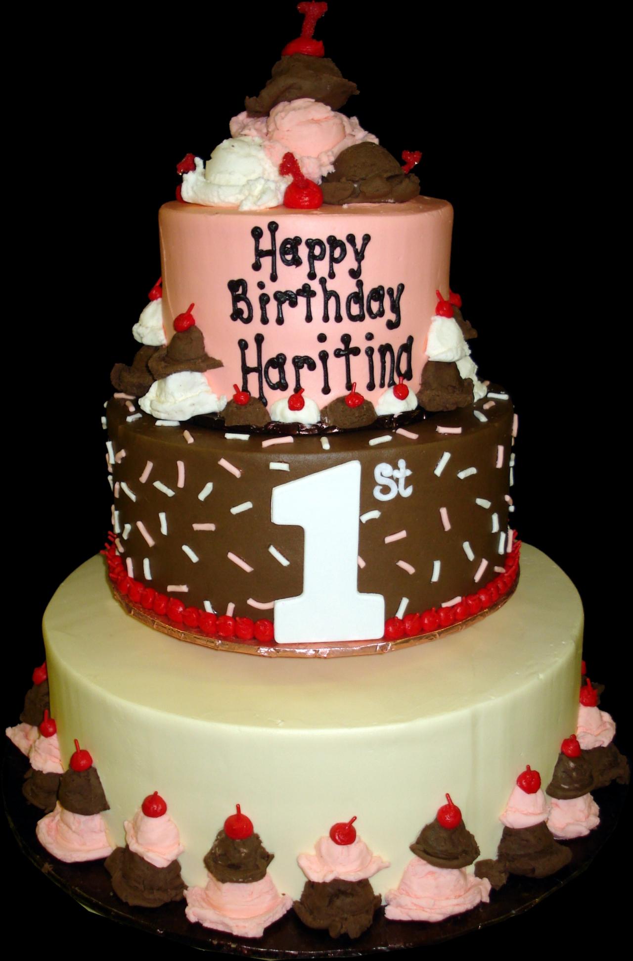 Neapolitan Cream Wedding Cake Neapolitan Cream Wedding Cake